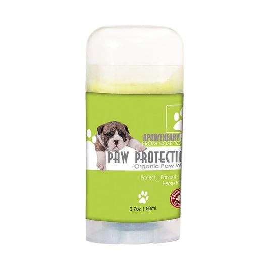 A tube of Apawthecary Pets Dog Paw Protection Wax
